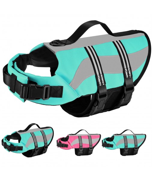 Petbank Dog Life Jacket with Reflective Stripes