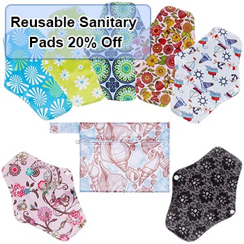 Save 20% on Rovtop Reusable Sanitary Pads